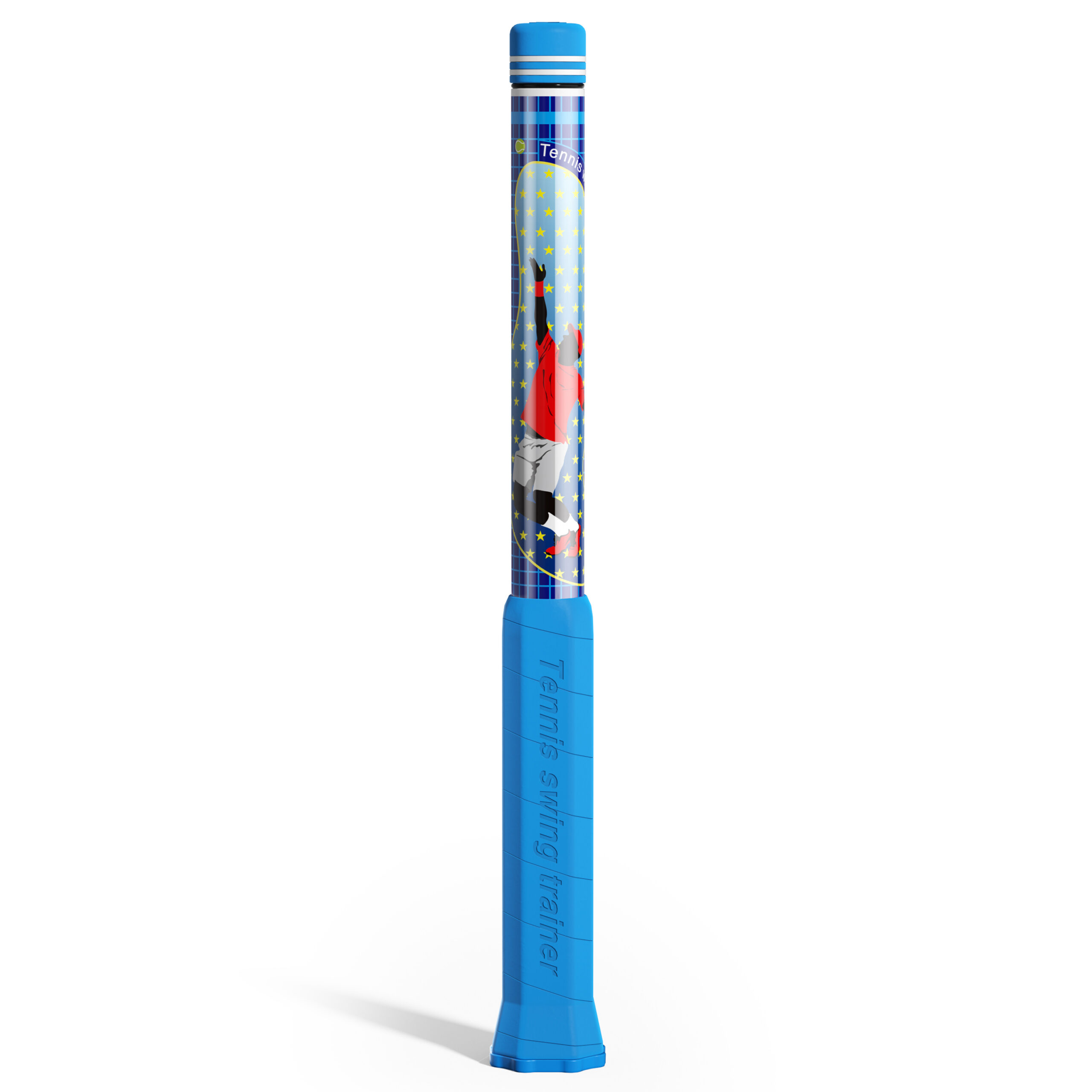 MOOJAY TD2 Tennis Power Trainer with Magnetic Resistance Swing Trainer, Sound Feedback for Correct Technique PP Handle, Suitable for Beginners & Pros – Training, Fitness, and Professional Use (Blue)