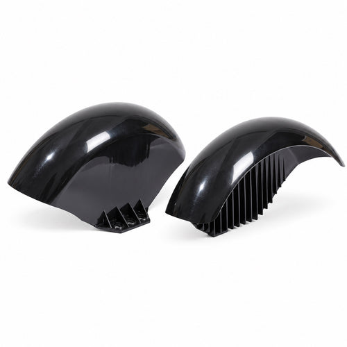 MOOJAY ET50 and ET50P black rear fender set showing the left and right replacement fenders