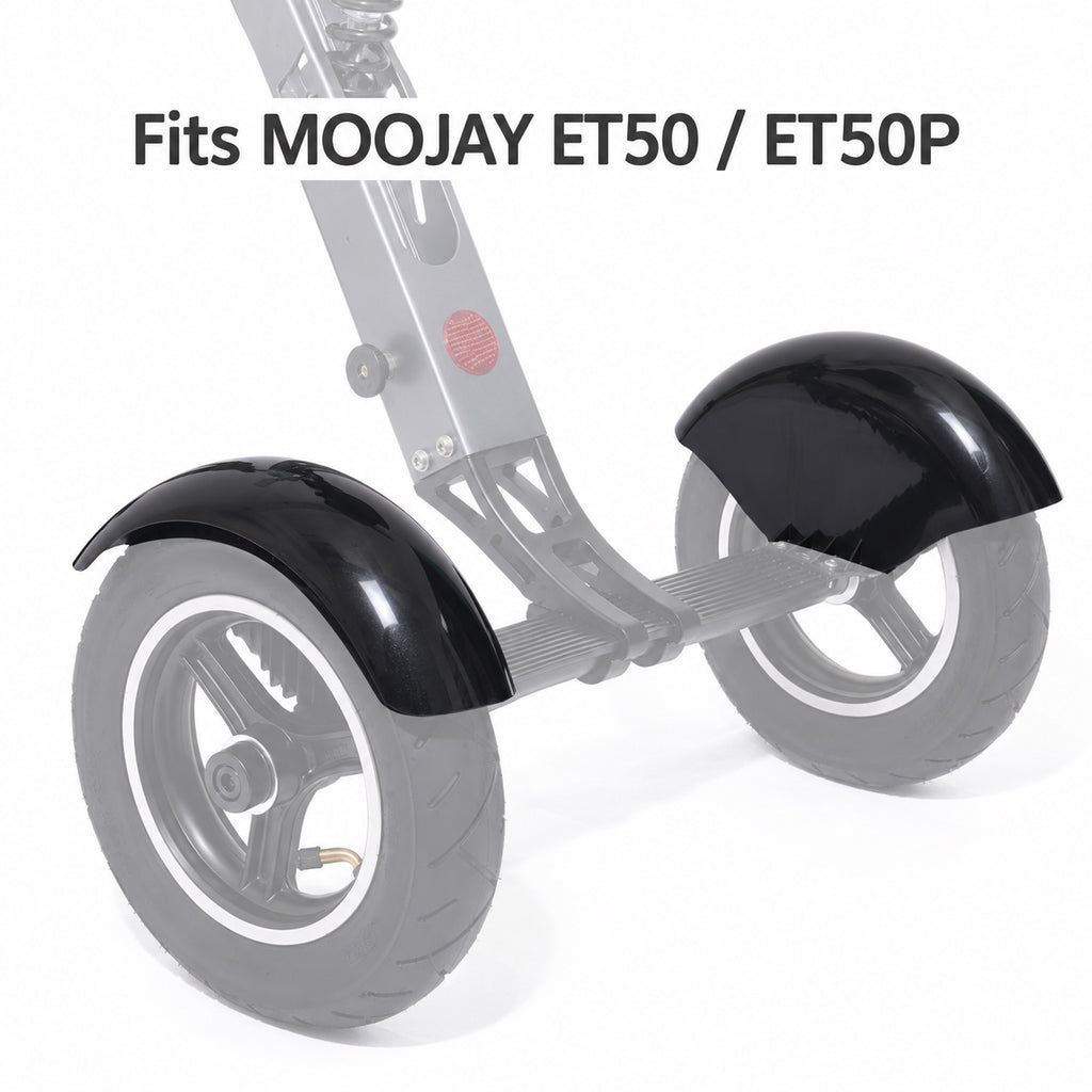 Reference image showing the rear fender positions above the rear wheels of a MOOJAY ET50 or ET50P scooter