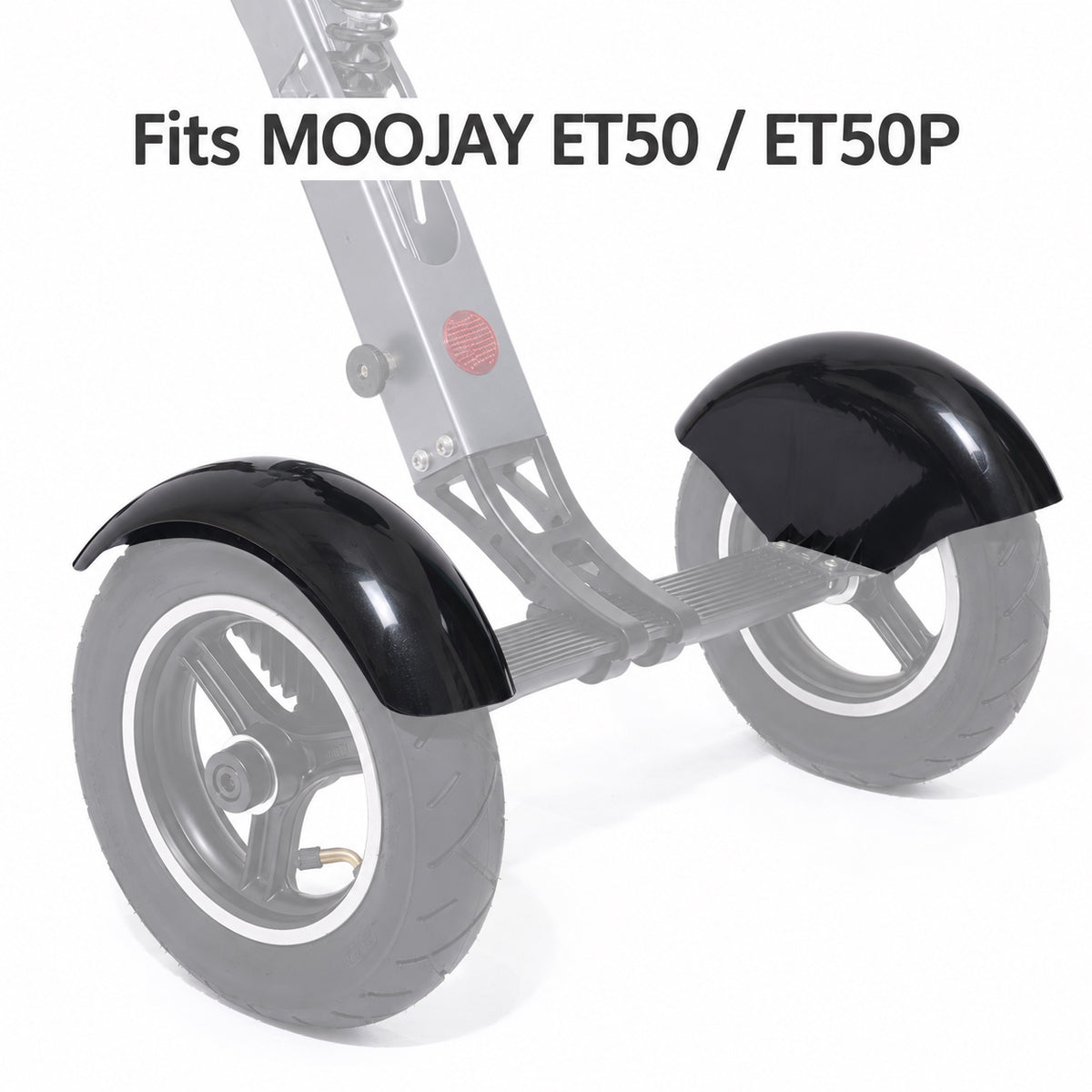 Reference image showing the rear fender positions above the rear wheels of a MOOJAY ET50 or ET50P scooter