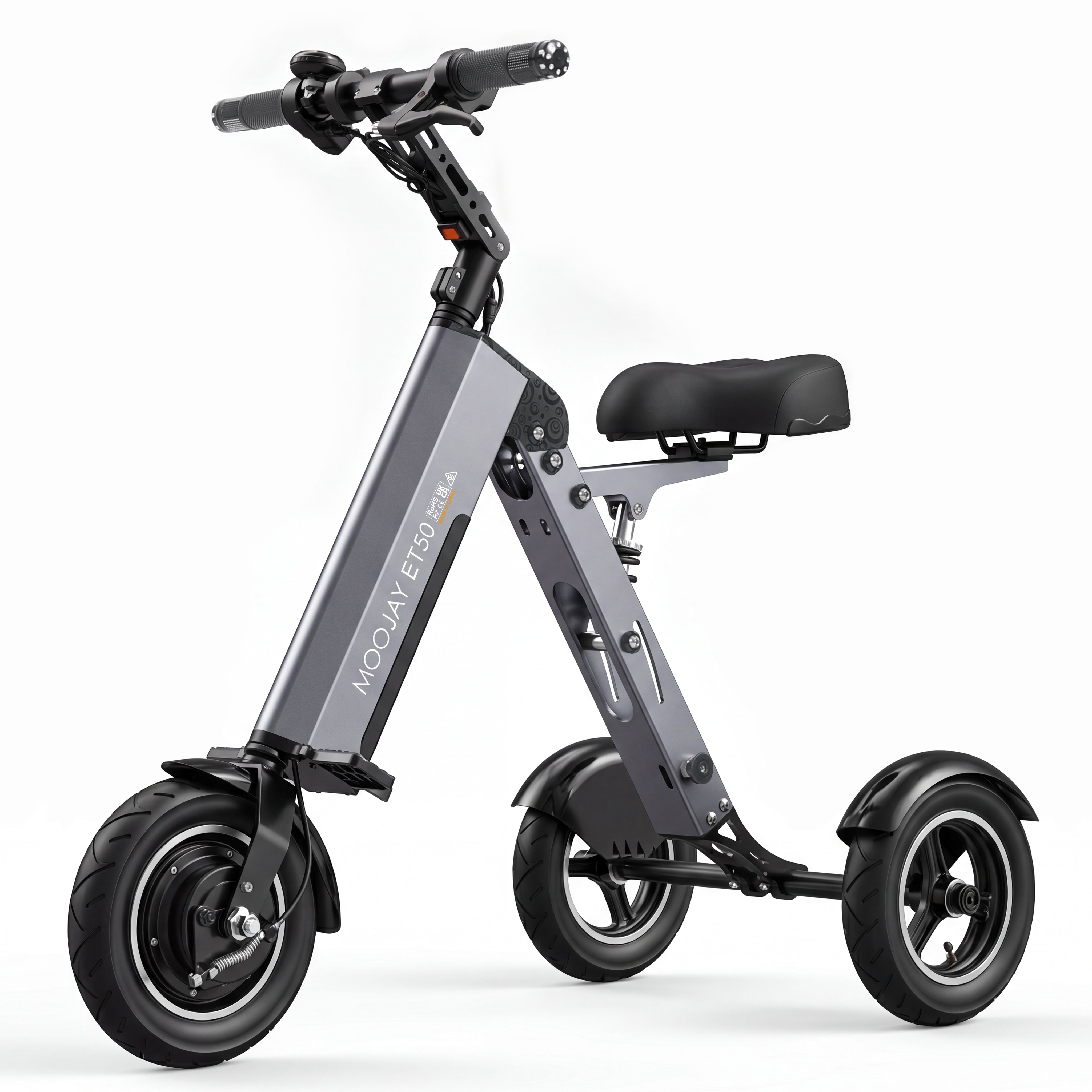 MOOJAY ET50 Lightweight Folding 3-Wheel Electric Scooter