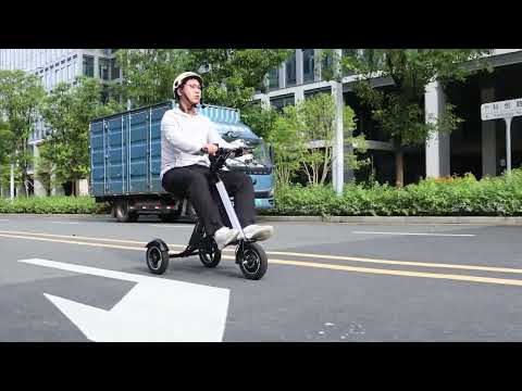 MOOJAY ET50 Lightweight Folding 3-Wheel Electric Scooter